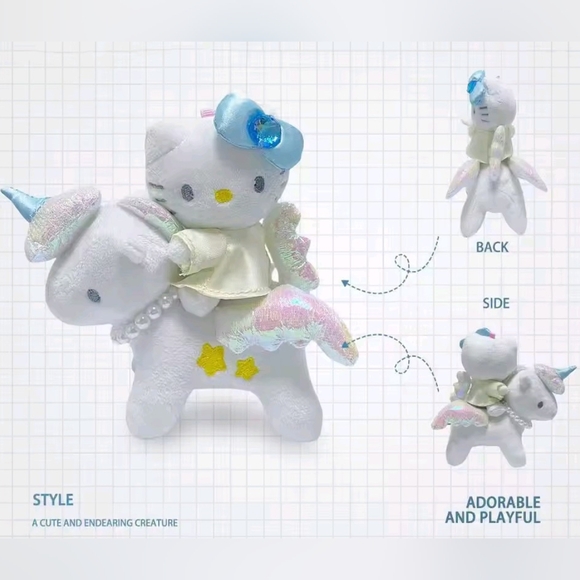 EXCLUSIVE - Hello Kitty Officially Licensed Purse Pal Plushie - Picture 4 of 11